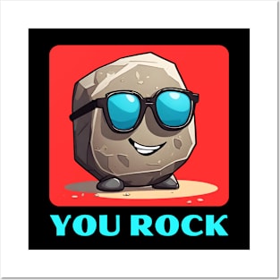 You Rock | Rock Pun Posters and Art